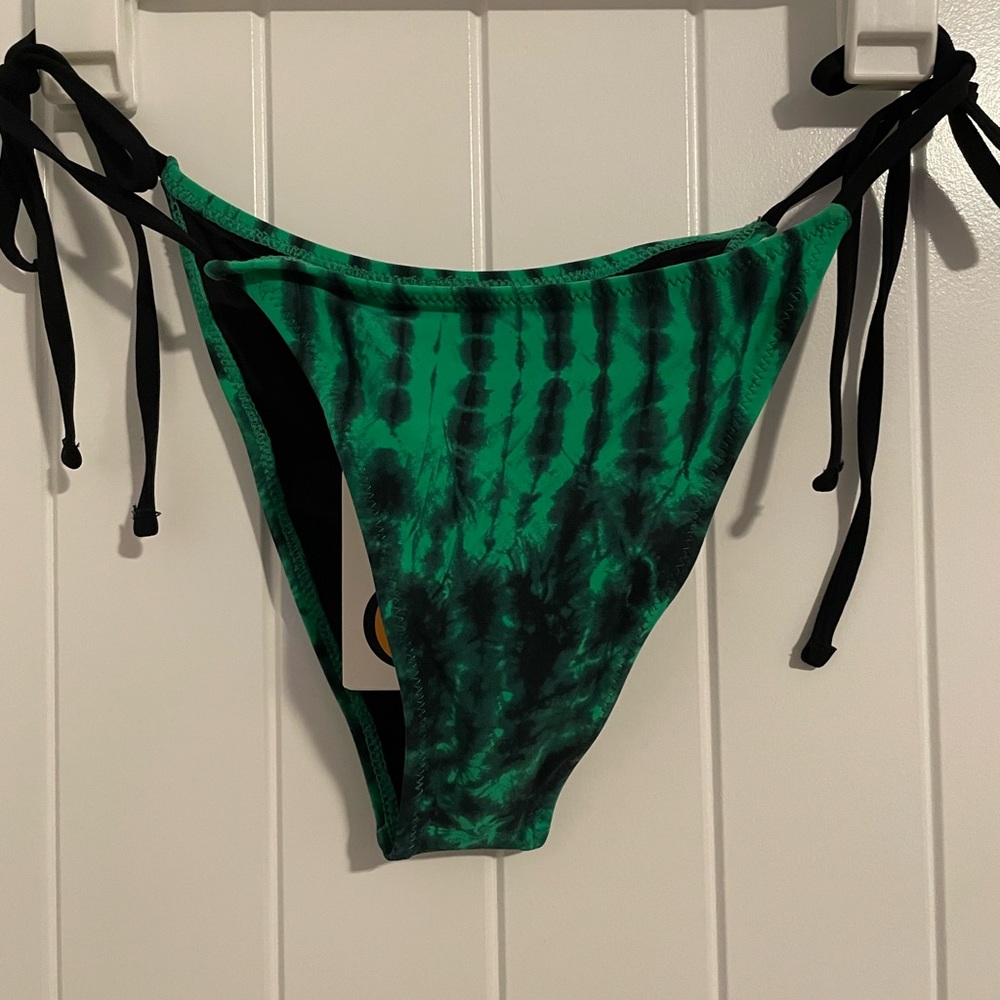 Tropic of C Praia swim bottoms mystic green size large NWT